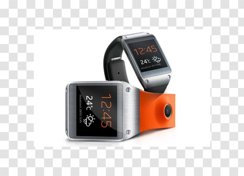 Samsung Galaxy Gear 2 Fit S Smartwatch Transparent PNG