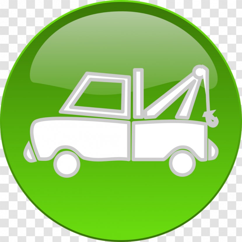 Car Tow Truck Towing Clip Art - Green - Pier Transparent PNG