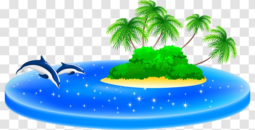 Royalty-free Illustration - Tree - Blue Island Transparent PNG