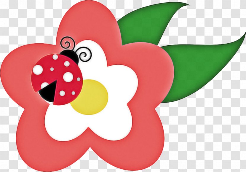 Ladybird - Flower - Wheel Plant Transparent PNG