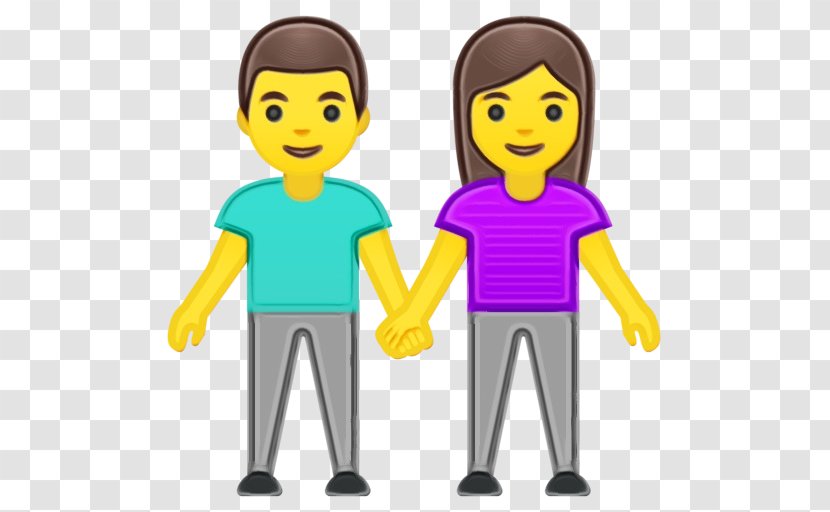Gesture People - Yellow - Smile Child Transparent PNG