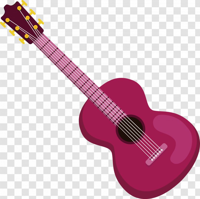 Acoustic Guitar Ukulele Gibson J-45 Tiple Electric - Tree - Vector Transparent PNG