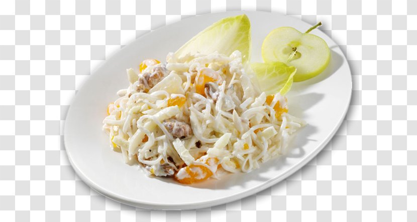 Waldorf Salad Coleslaw Delicatessen Vegetarian Cuisine Carbonara - Pineapple Transparent PNG