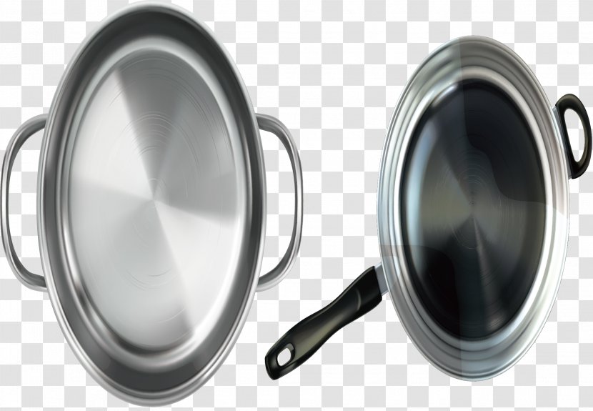 Wok Cookware And Bakeware Frying Pan - Product Design - Cooking Pots Vector Material Transparent PNG