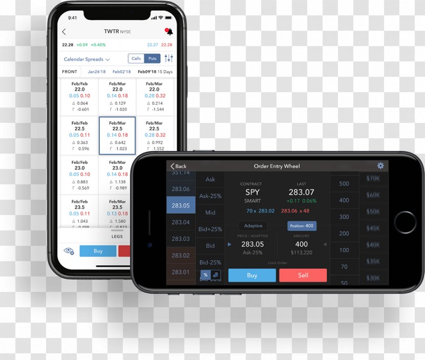 Smartphone Interactive Brokers LLC Trader Stock Broker - Portable Media Player Transparent PNG