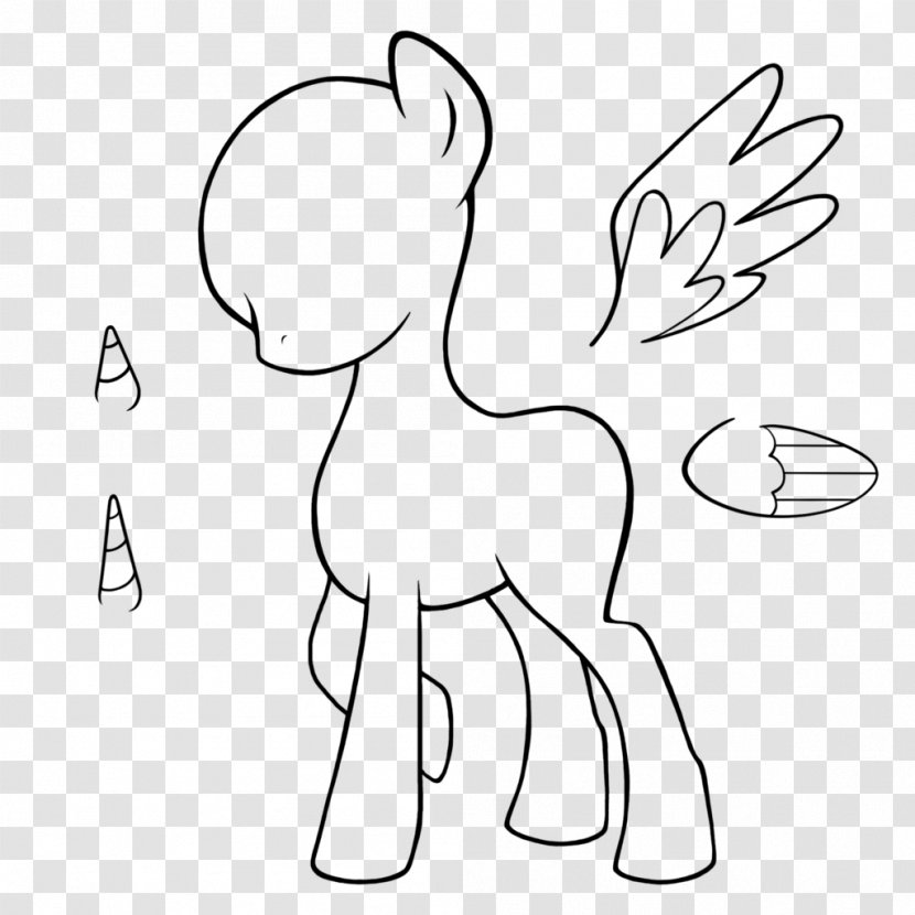 Pony Rainbow Dash Drawing DeviantArt - Cartoon - Unicorn Thin Transparent PNG