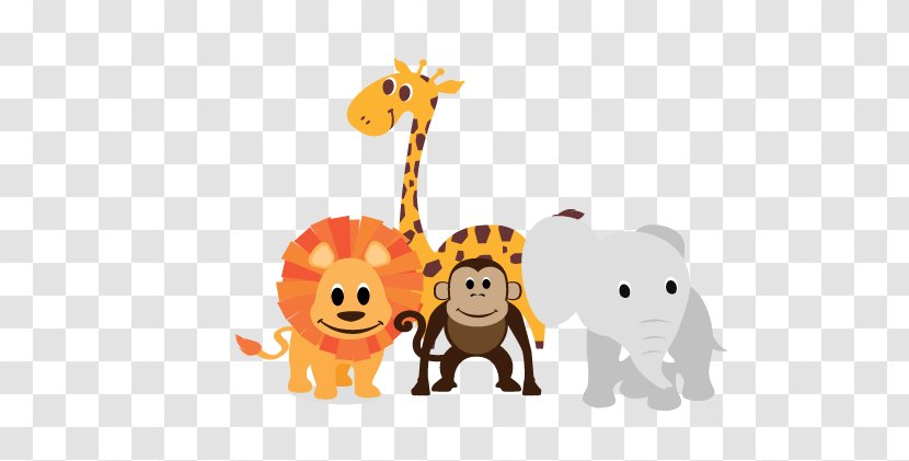 Giraffe Birthday Desktop Wallpaper Clip Art - Animal Figure - Jungle Safari Transparent PNG