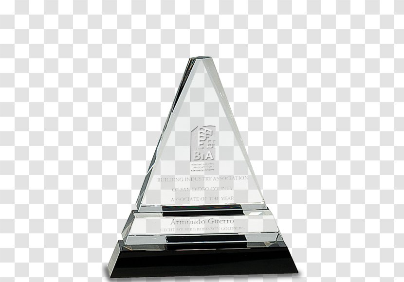 Trophy Award Commemorative Plaque Crystal Engraving - Picture Frames - Pink Diamond Red Triangle Transparent PNG