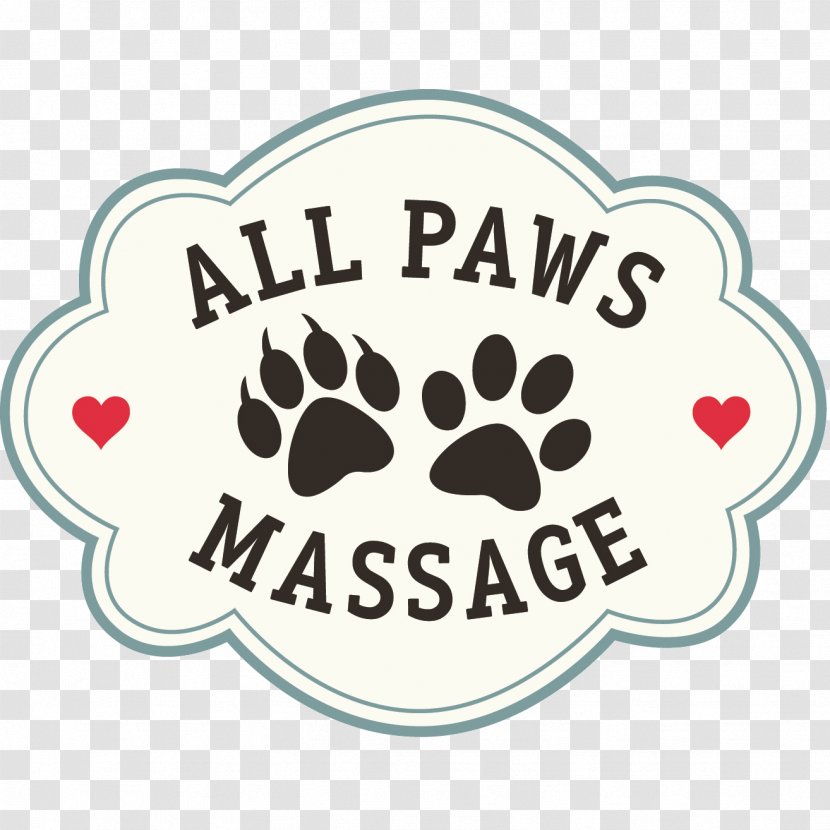 All Paws Massage Dog Canine - Area Transparent PNG