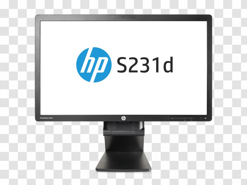 Laptop Computer Monitors HP EliteDisplay S231d LED Monitor Hewlett-Packard IPS Panel Transparent PNG