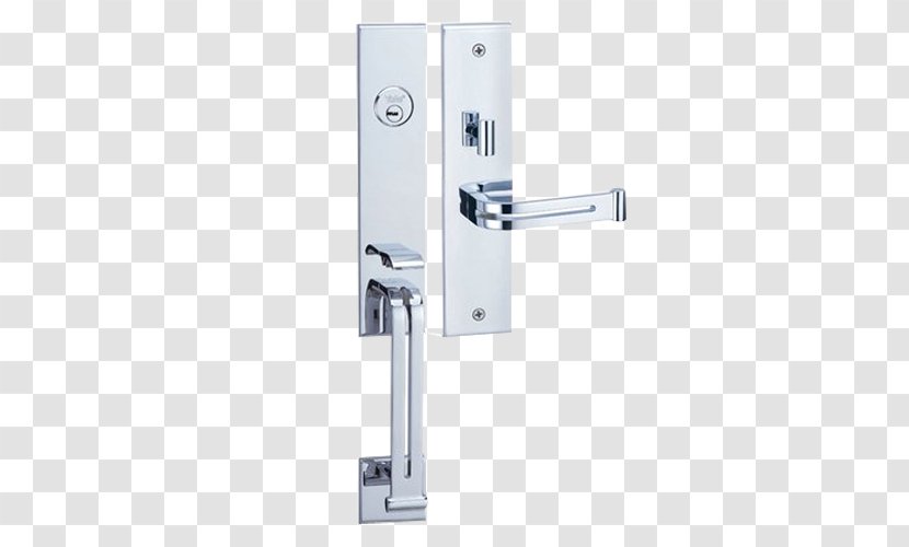 Lock Door Handle - Stainless Steel Transparent PNG