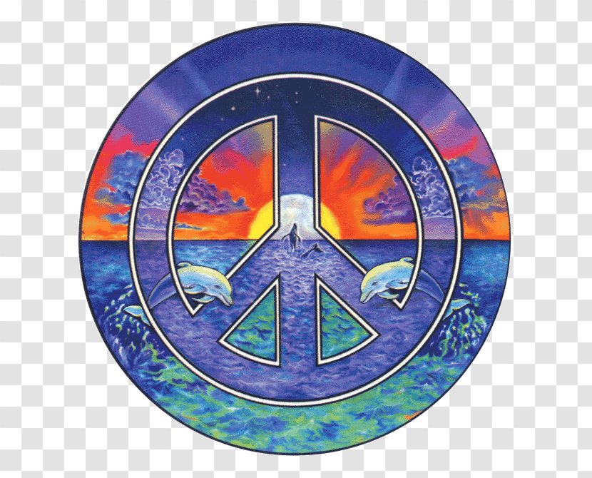 Peace Symbols Sign Sticker - Cetacea - Symbol Transparent PNG