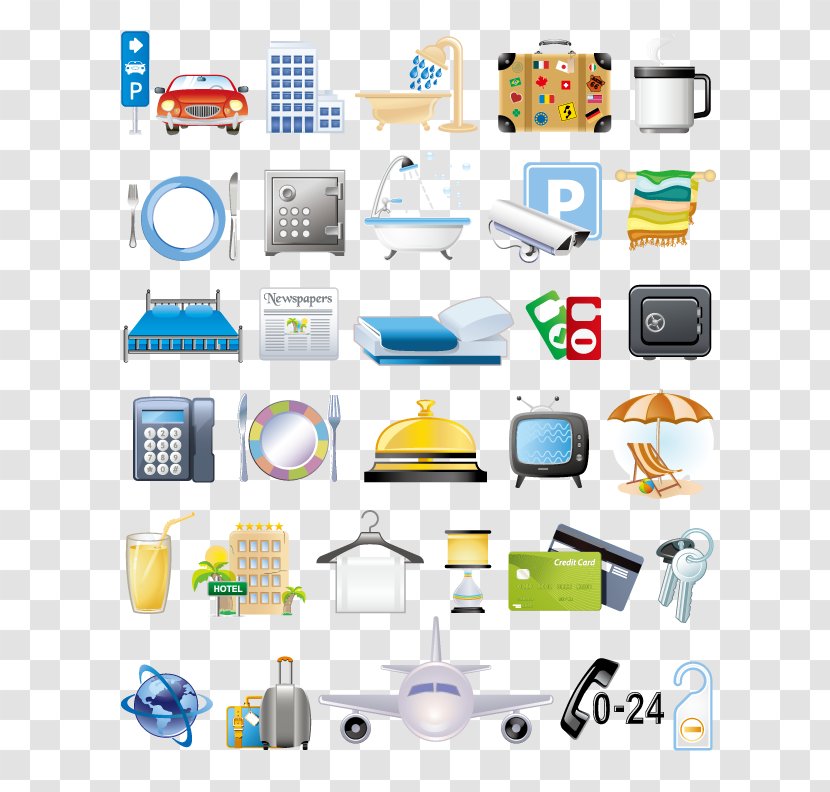 Hotel Guest House Tourism Icon - Organization - Vector Supplies Transparent PNG