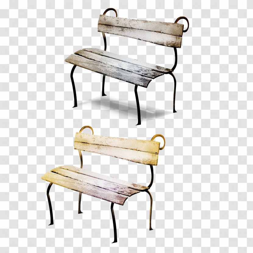 Chair Bench Seat Park - Couch Transparent PNG