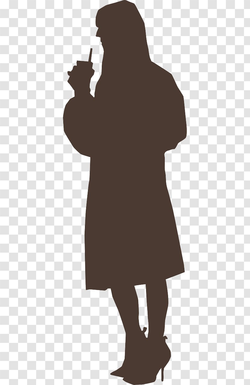 Silhouette Person - Mime Transparent PNG