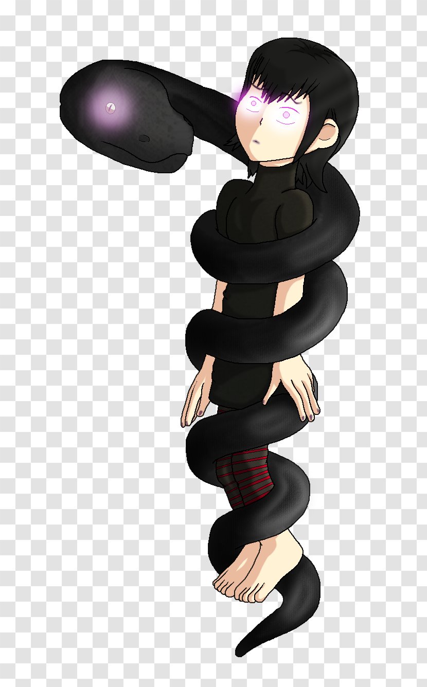Art Drawing Kaa Character Raven - Snake - Fictional Transparent PNG