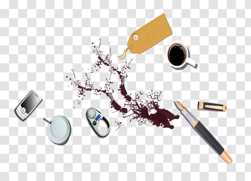 Coffee Clip Art - Office - Supplies Pens Transparent PNG