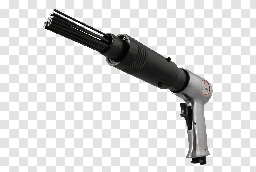 Needlegun Scaler Pistol Grip Chisel Air Gun - Needle Lead Transparent PNG