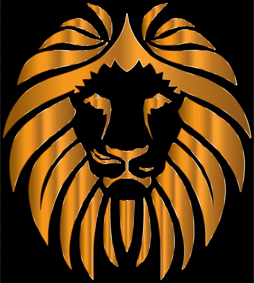 Golden Lion Felidae Venice Film Festival Clip Art Transparent PNG