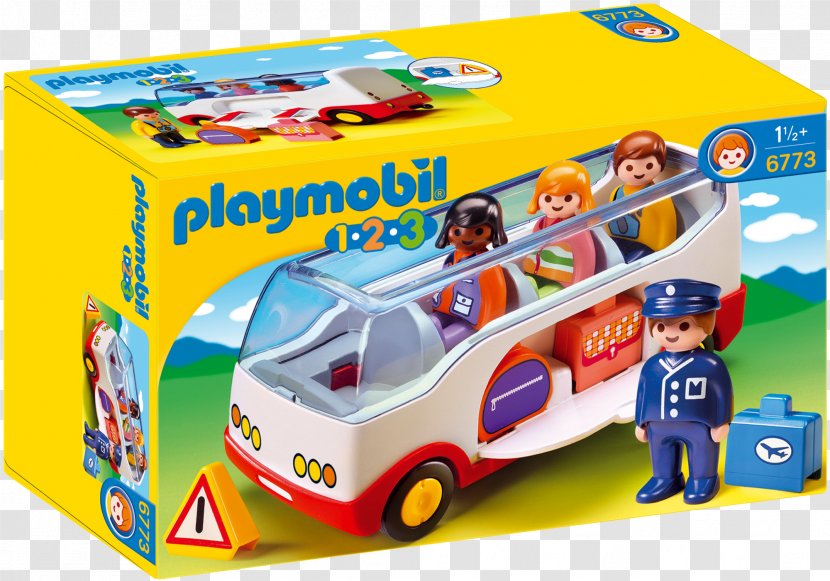 Playmobil Bus Amazon.com Airplane Zavvi - Plastic Transparent PNG