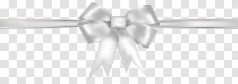 White Ribbon Clip Art Transparent PNG