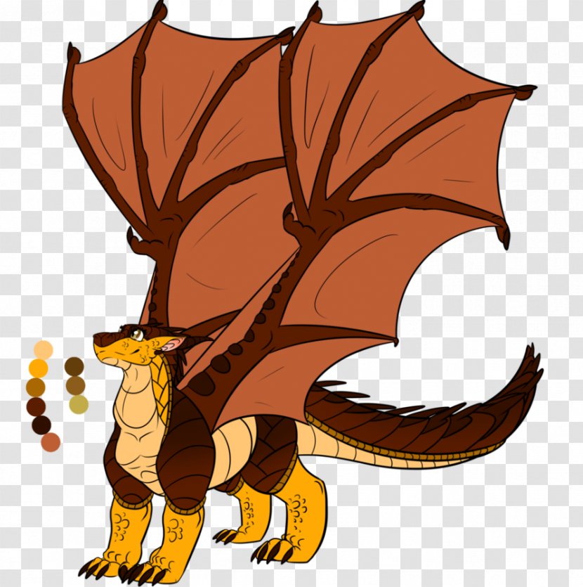 Clip Art Illustration Carnivores - Mythical Creature - Wings Of Fire Fanart Transparent PNG