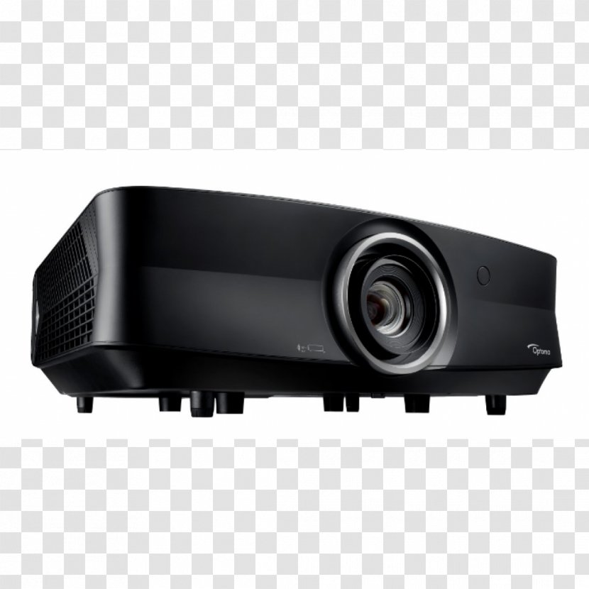 Optoma Corporation 4K Resolution Projector Ultra-high-definition Television Laser - Video Transparent PNG