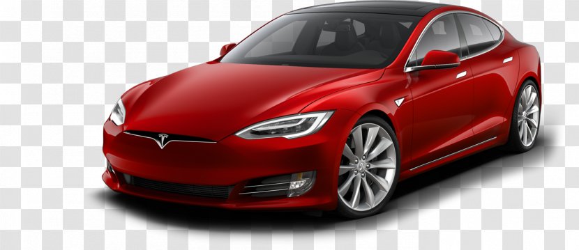 2018 Tesla Model S Motors Car Electric Vehicle - X Transparent PNG