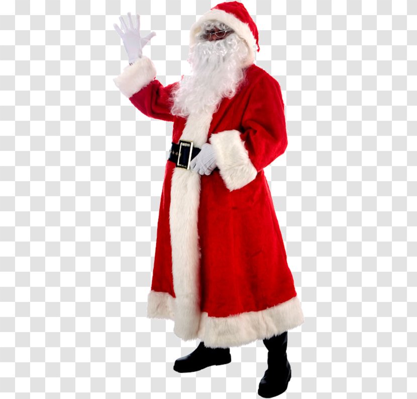Santa Claus Suit Father Christmas - Costume Transparent PNG