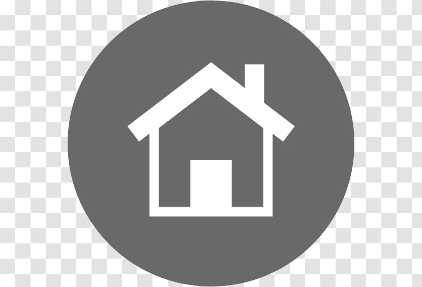 House Home Flat Design - Real Estate - Dark Grey Transparent PNG