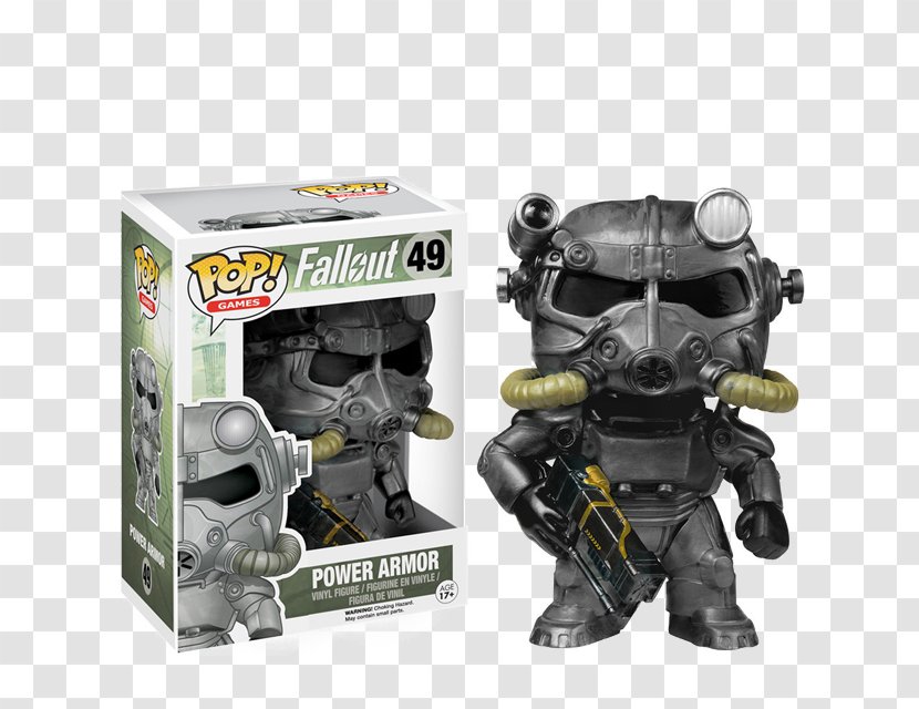 Fallout: Brotherhood Of Steel Fallout 4 Funko Action & Toy Figures GameStop - Gamestop Transparent PNG