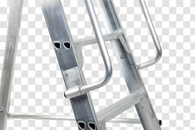 Ladder Aluminium Warehouse Guard Rail Handrail - Ladamax - Railing Transparent PNG