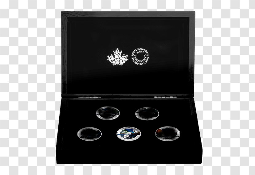 Canadian Maple Leaf Silver Dollar Coin - Jewellery - Platinum Safflower Three Dimensional Transparent PNG