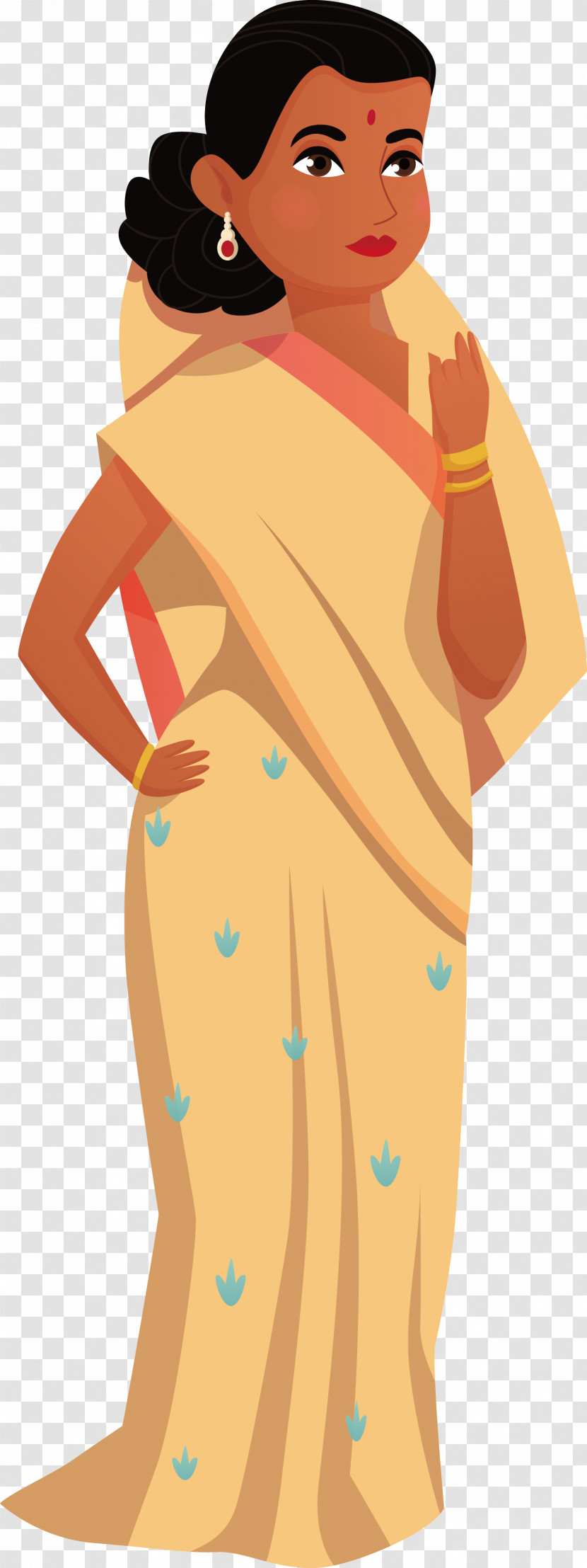 Pin-up Girl Character Human Character Created By Transparent PNG