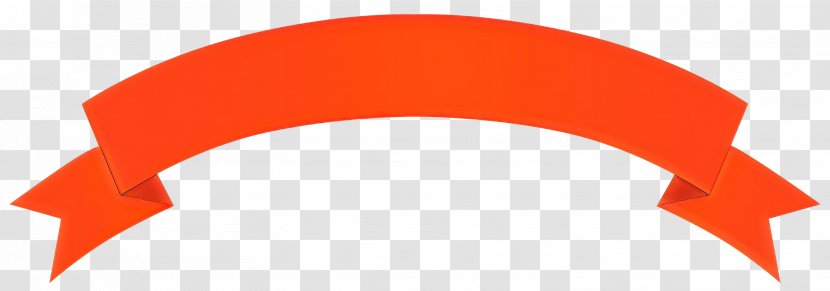 Background Banner Ribbon - Orange Transparent PNG