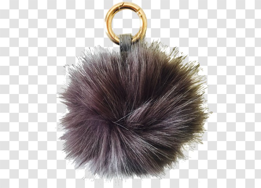 Fur Clothing Key Chains - Pom Transparent PNG