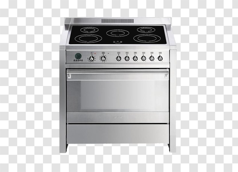 Cooking Ranges Induction Smeg Oven Home Appliance - Cookware - Stove Transparent PNG