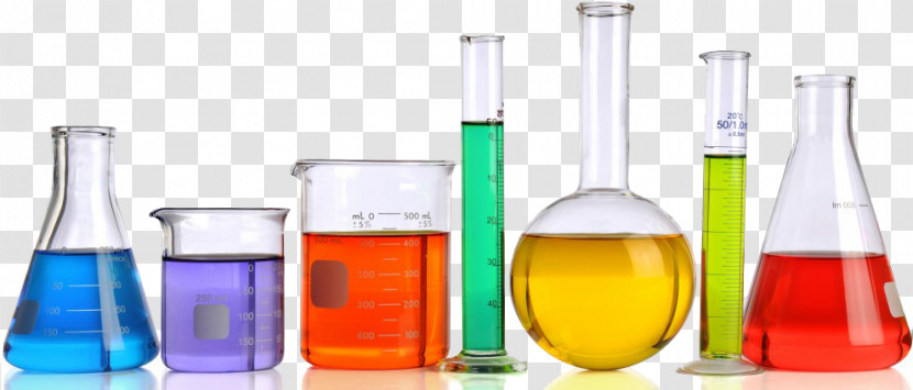 Laboratory Flask Chemistry Liquid Solution Beaker Transparent PNG