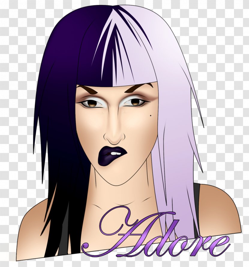 RuPaul's Drag Race Queen DeviantArt American - Cartoon - Adore Transparent PNG