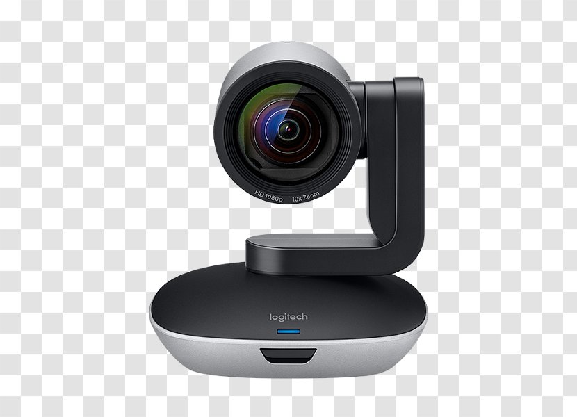 Pan–tilt–zoom Camera 1080p Logitech Webcam - Multimedia - Custom Conference Program Transparent PNG