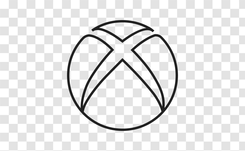 Xbox 360 Black Logo - Symmetry - Symbol Transparent PNG