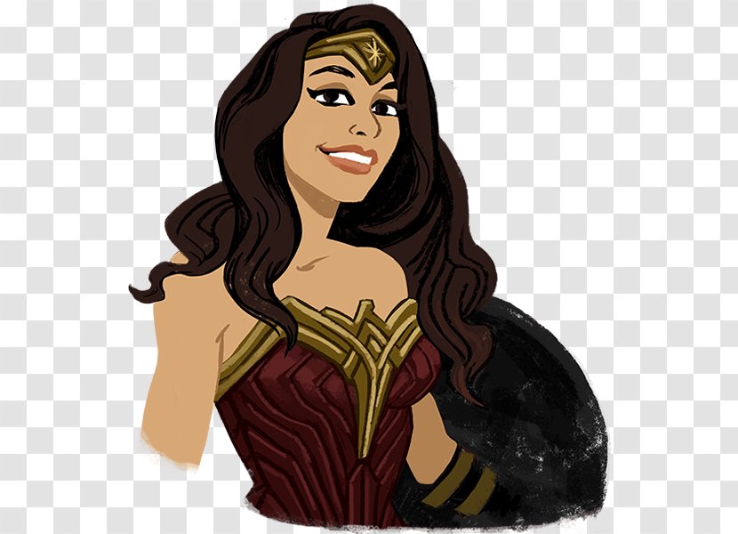 Gal Gadot Diana Prince Wonder Woman Stickers Female - Flower Transparent PNG