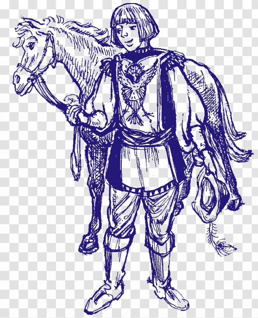 Middle Ages Squire Knight Drawing The Canterbury Tales Transparent PNG