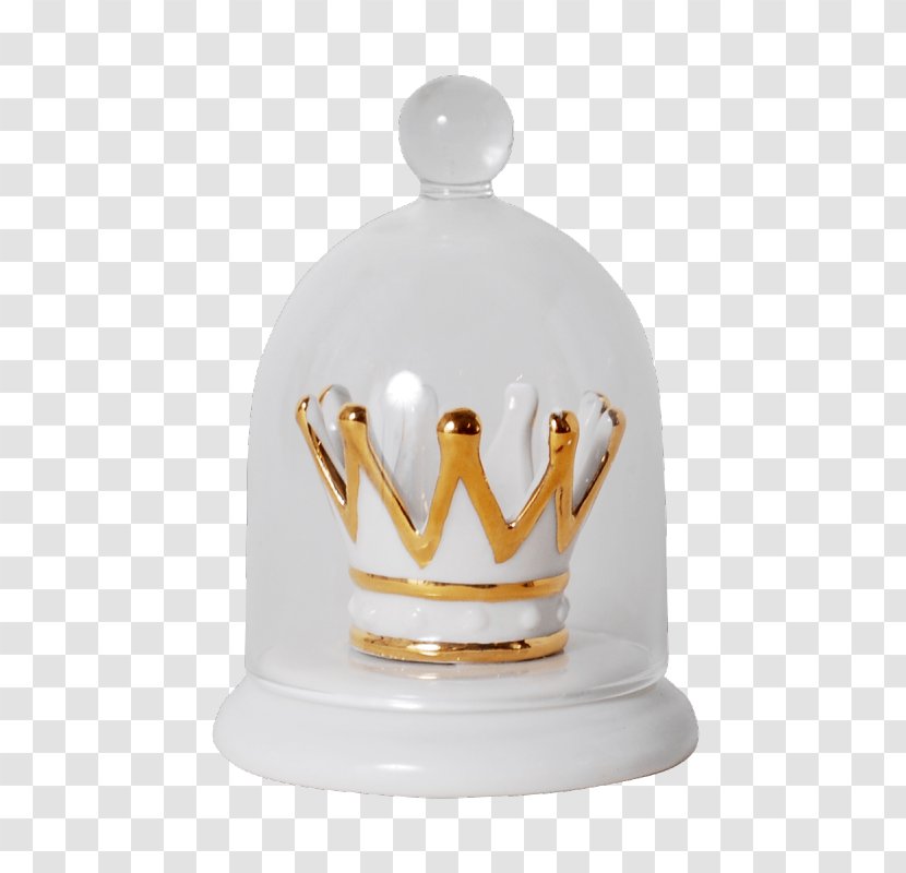 Porcelain Tableware Jar Gold Cloche - Crown Jewels Transparent PNG