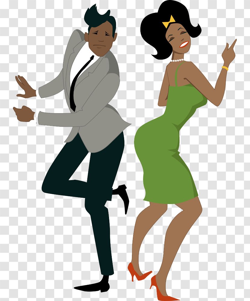 1960s 1950s Dance Twist - Flower - Dancing,Men And Women Transparent PNG