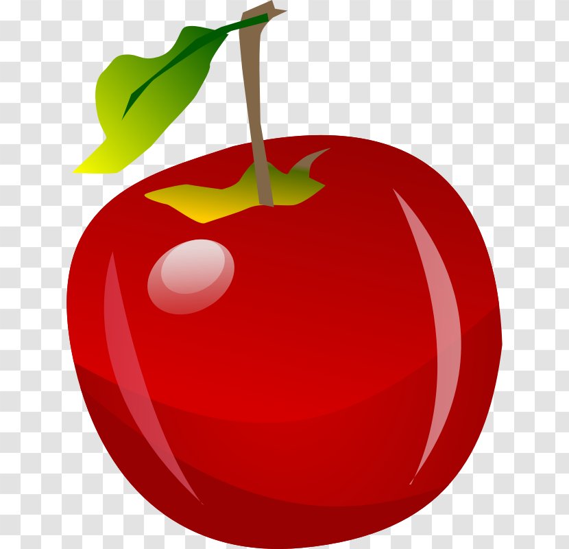 Apple Clip Art - Pixabay - Red Images Transparent PNG