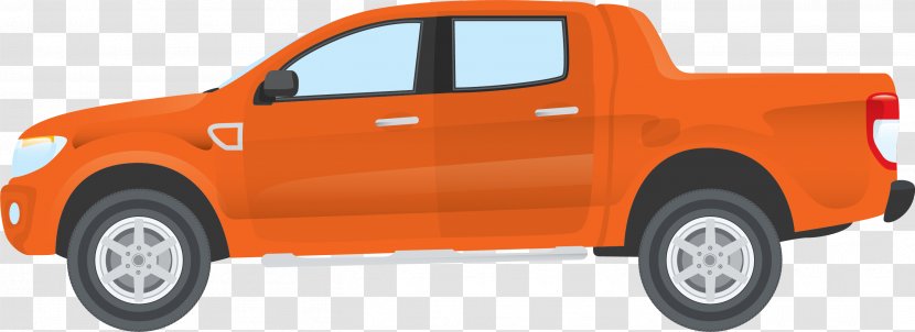 Ford Motor Company Car Changan Automobile Group - Wheel - Orange Transparent PNG