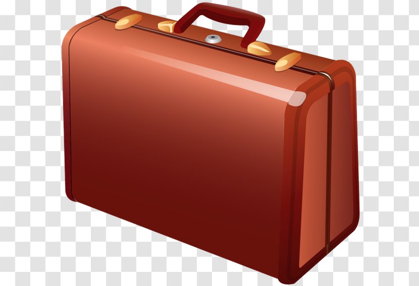 Briefcase Rectangle Suitcase Transparent PNG