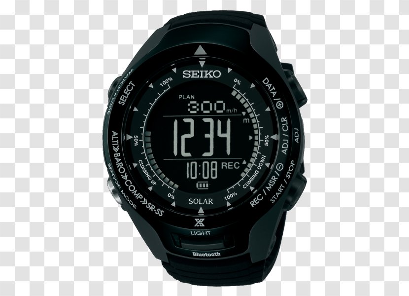 セイコー・プロスペックス Seiko Watch Pro Trek Casio - Clock Transparent PNG