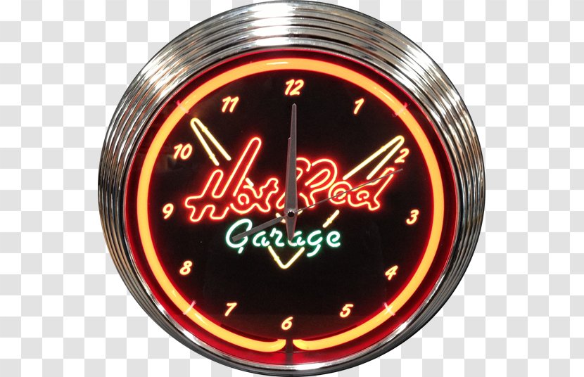 Muscle Car Chevrolet Corvette Hot Rod Automobile Repair Shop - Clock Transparent PNG